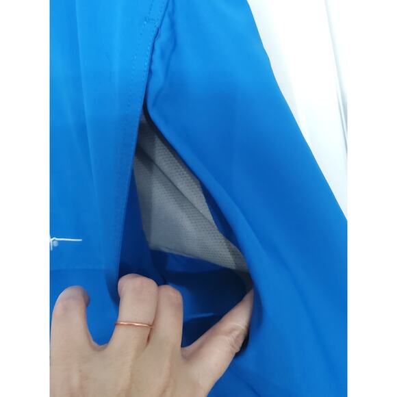 Habit brand blue fishing sportwear button-up shirt. Men's size L. Cool Vent tech - Picture 10 of 10